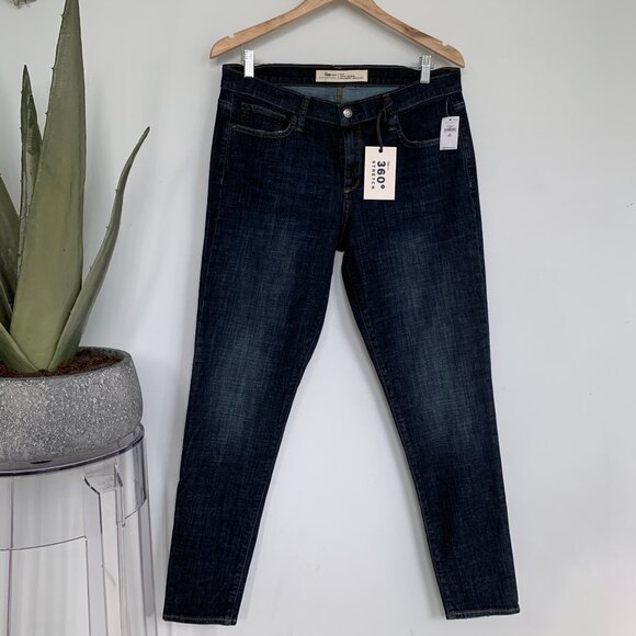 GAP True Skinny 360 stretch jeans size 32 Dark Indigo NWT - Picture 4 of 12